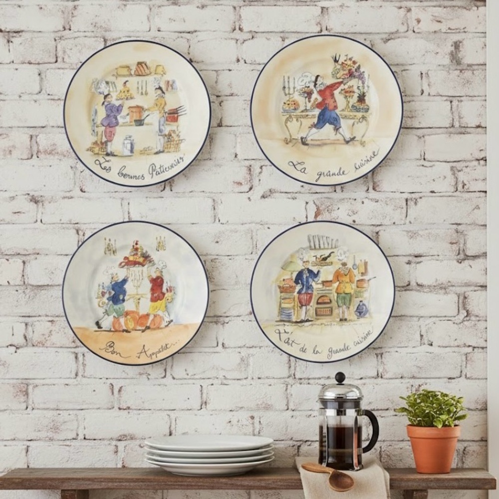 4 of Charming Chef Illustration Plate